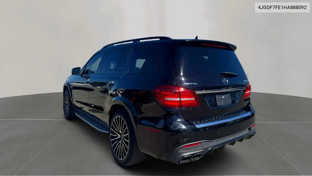 2017 Mercedes-Benz Gls 63 Amg 4Matic VIN: 4JGDF7FE1HA888092 Lot: 58614276