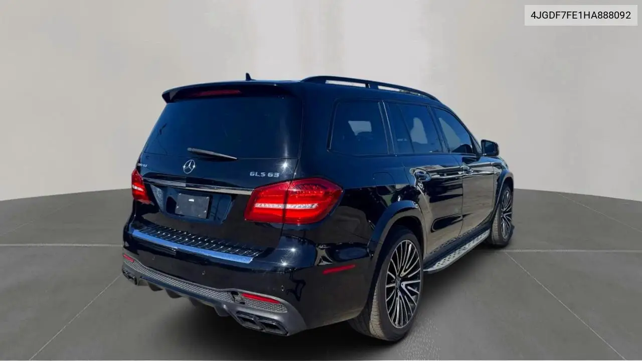 2017 Mercedes-Benz Gls 63 Amg 4Matic VIN: 4JGDF7FE1HA888092 Lot: 58614276
