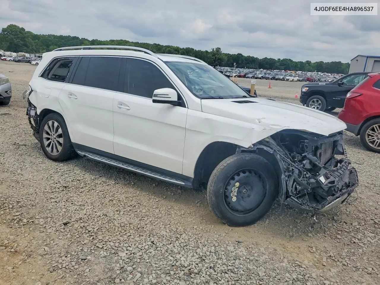 2017 Mercedes-Benz Gls 450 4Matic VIN: 4JGDF6EE4HA896537 Lot: 58886706