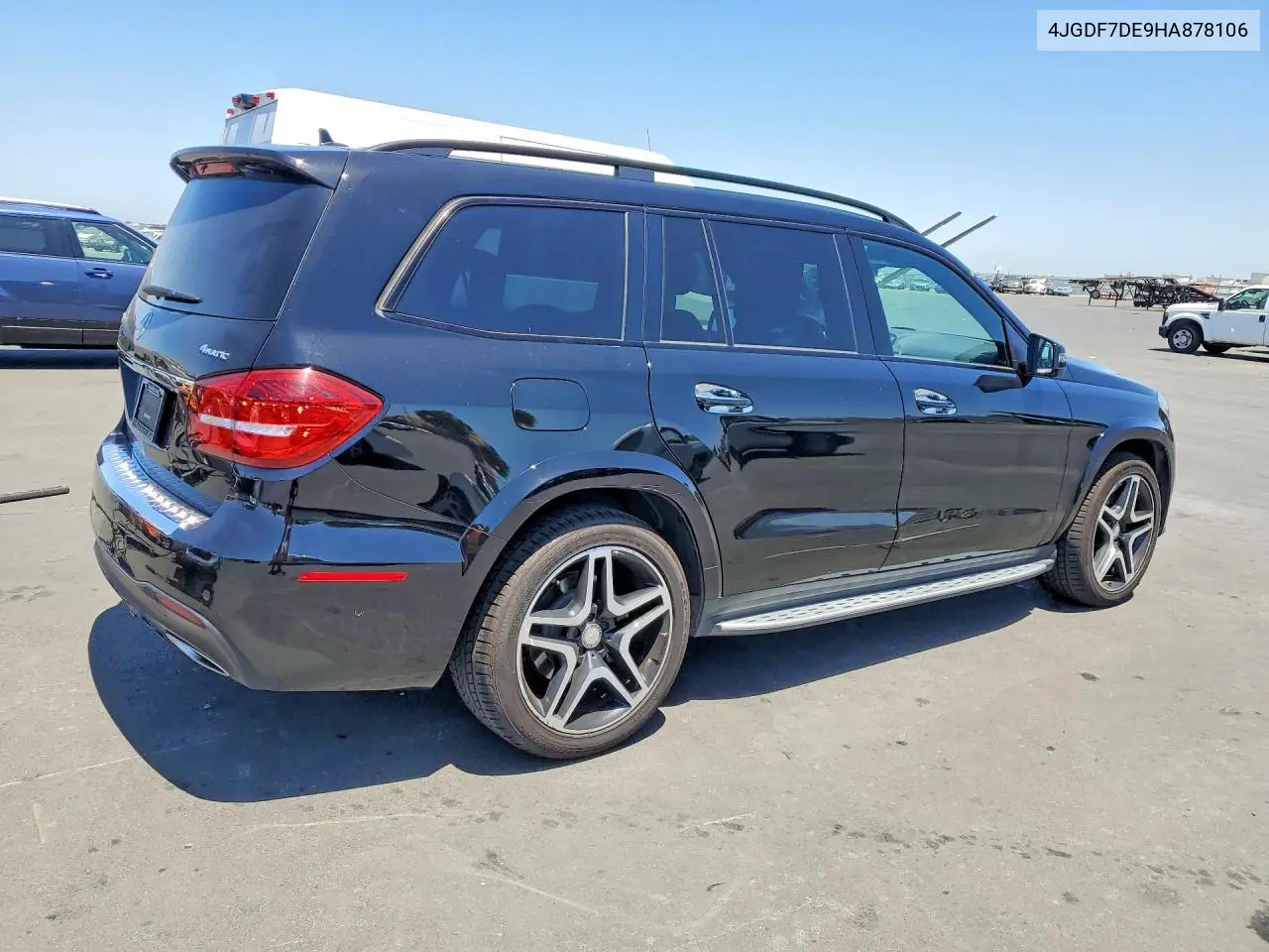 2017 Mercedes-Benz Gls 550 4Matic VIN: 4JGDF7DE9HA878106 Lot: 59190116