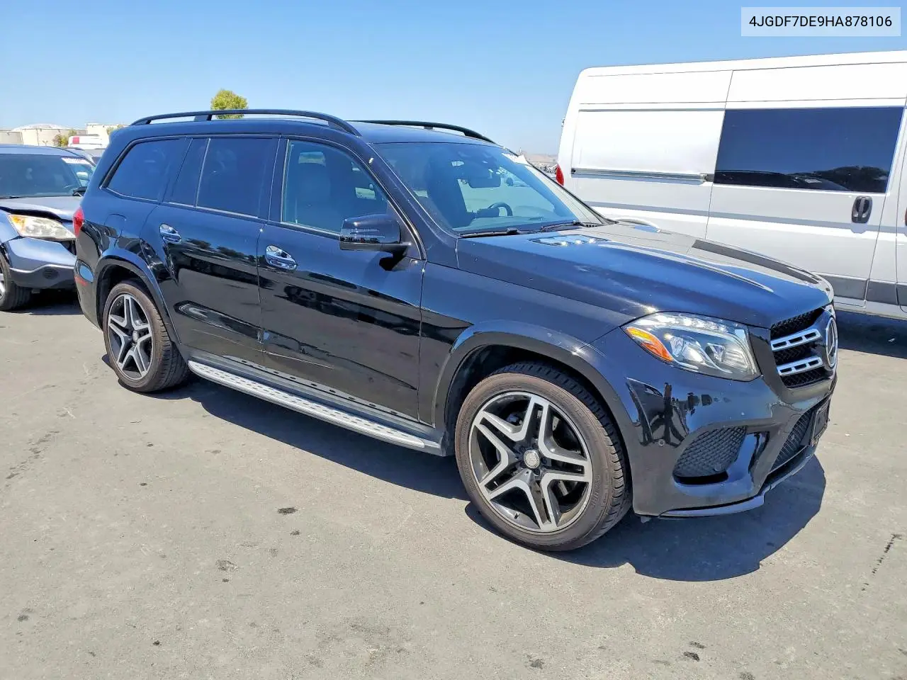 2017 Mercedes-Benz Gls 550 4Matic VIN: 4JGDF7DE9HA878106 Lot: 59190116