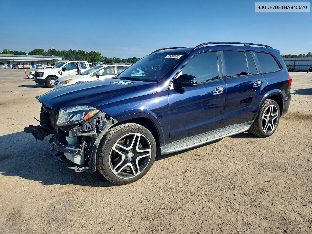 2017 Mercedes-Benz Gls 550 4Matic VIN: 4JGDF7DE1HA845620 Lot: 59312086