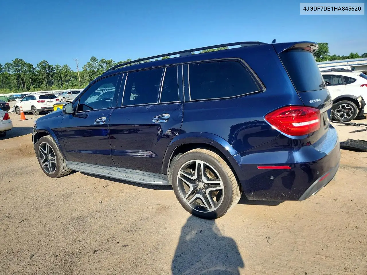 2017 Mercedes-Benz Gls 550 4Matic VIN: 4JGDF7DE1HA845620 Lot: 59312086