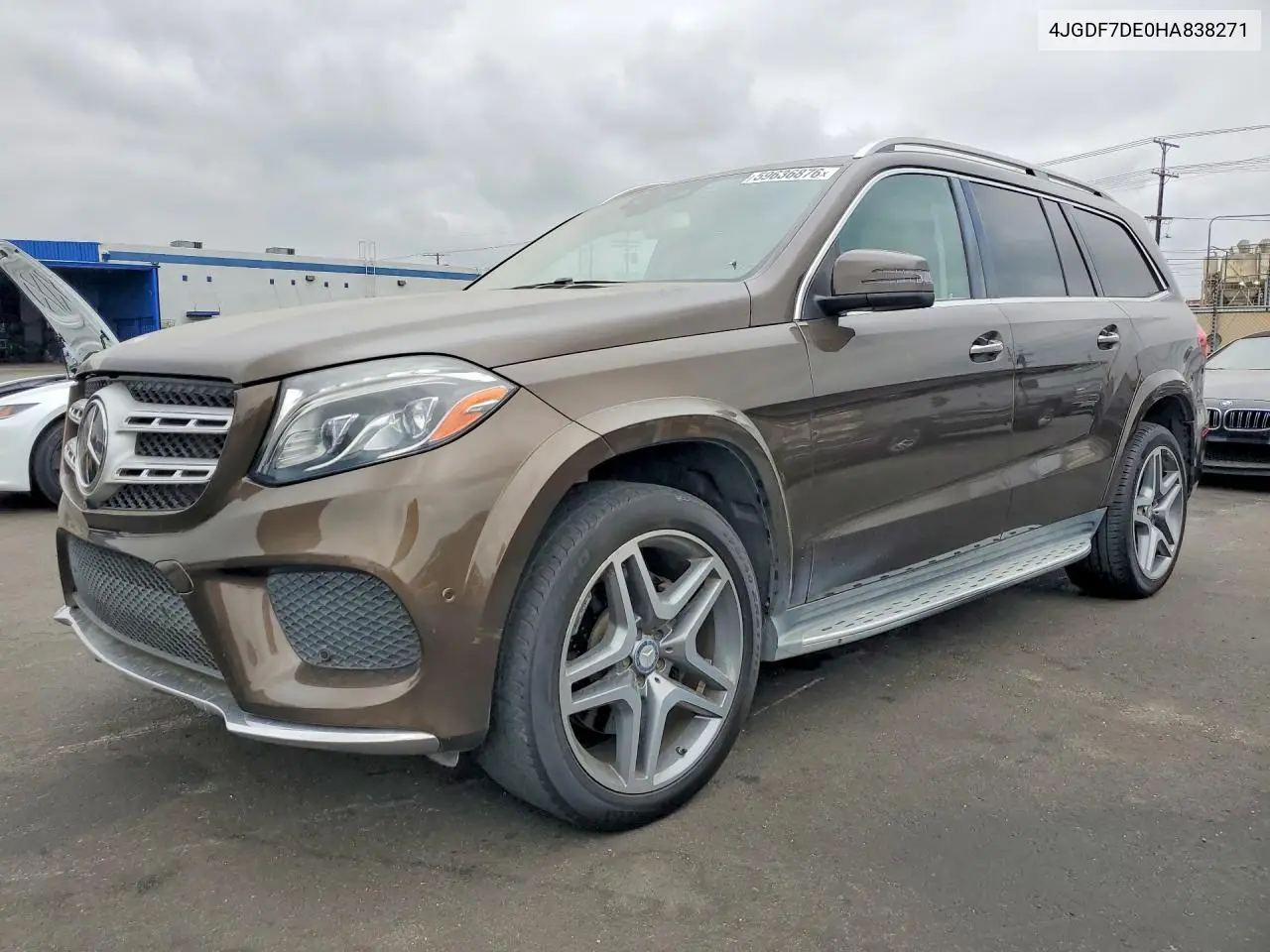 2017 Mercedes-Benz Gls 550 4Matic VIN: 4JGDF7DE0HA838271 Lot: 59636876