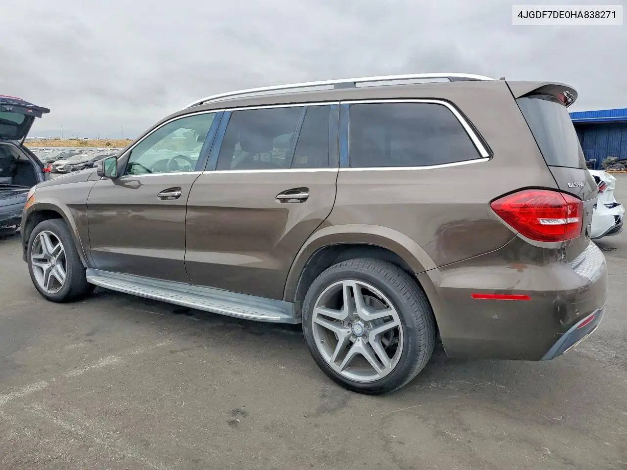 2017 Mercedes-Benz Gls 550 4Matic VIN: 4JGDF7DE0HA838271 Lot: 59636876
