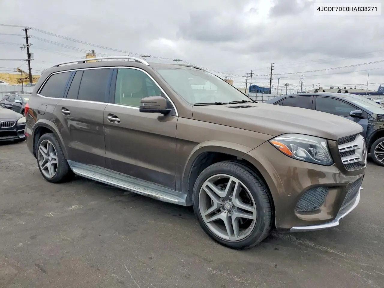 2017 Mercedes-Benz Gls 550 4Matic VIN: 4JGDF7DE0HA838271 Lot: 59636876