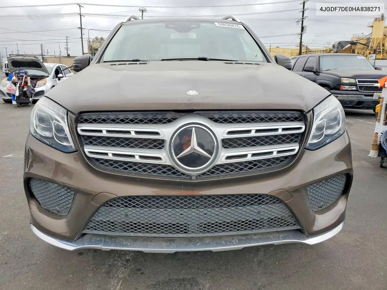 2017 Mercedes-Benz Gls 550 4Matic VIN: 4JGDF7DE0HA838271 Lot: 59636876