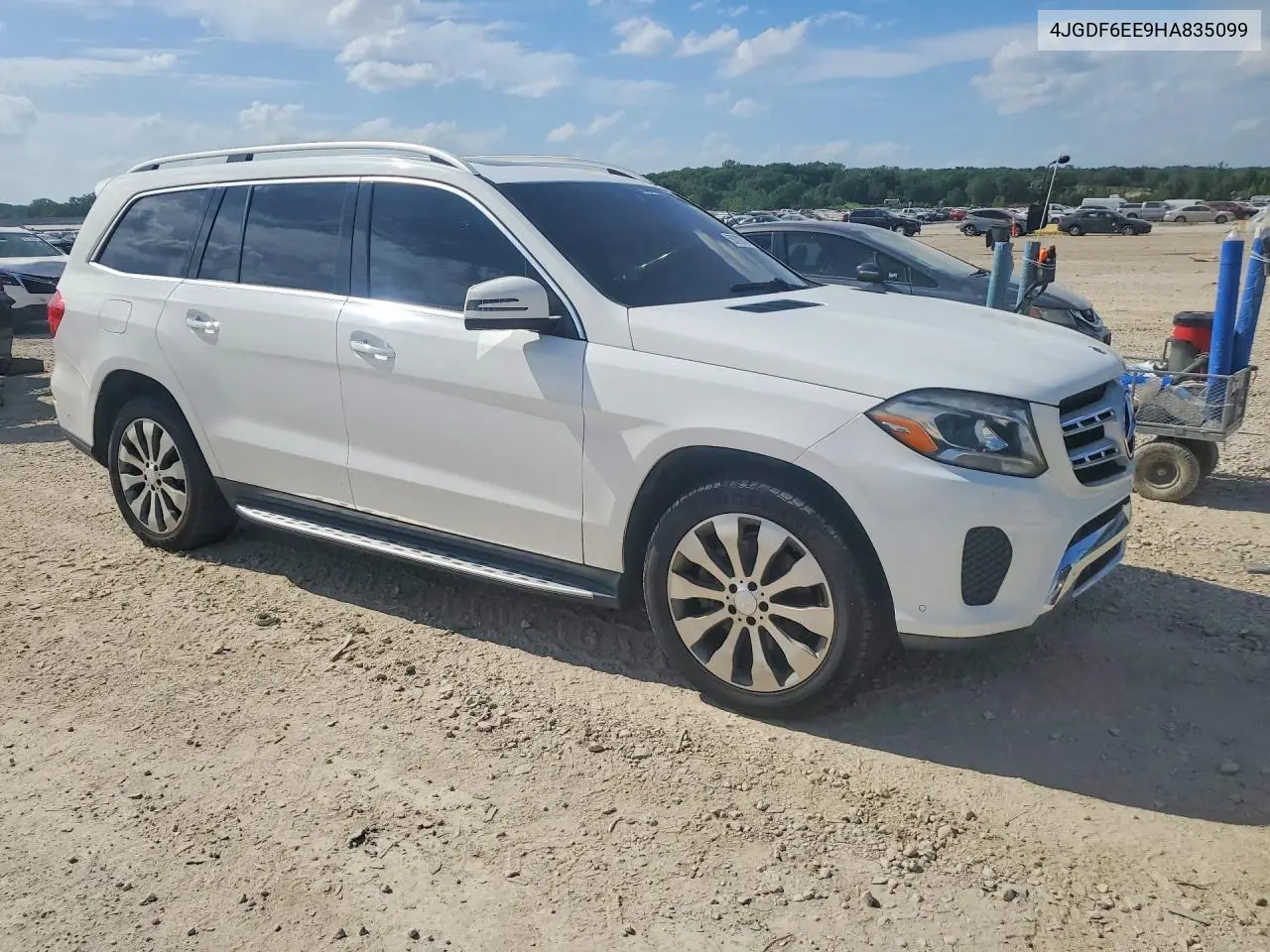 2017 Mercedes-Benz Gls 450 4Matic VIN: 4JGDF6EE9HA835099 Lot: 59702686