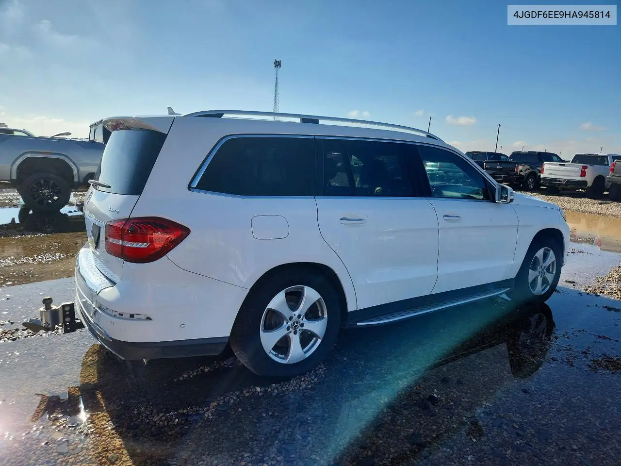 2017 Mercedes-Benz Gls 450 4Matic VIN: 4JGDF6EE9HA945814 Lot: 59707776