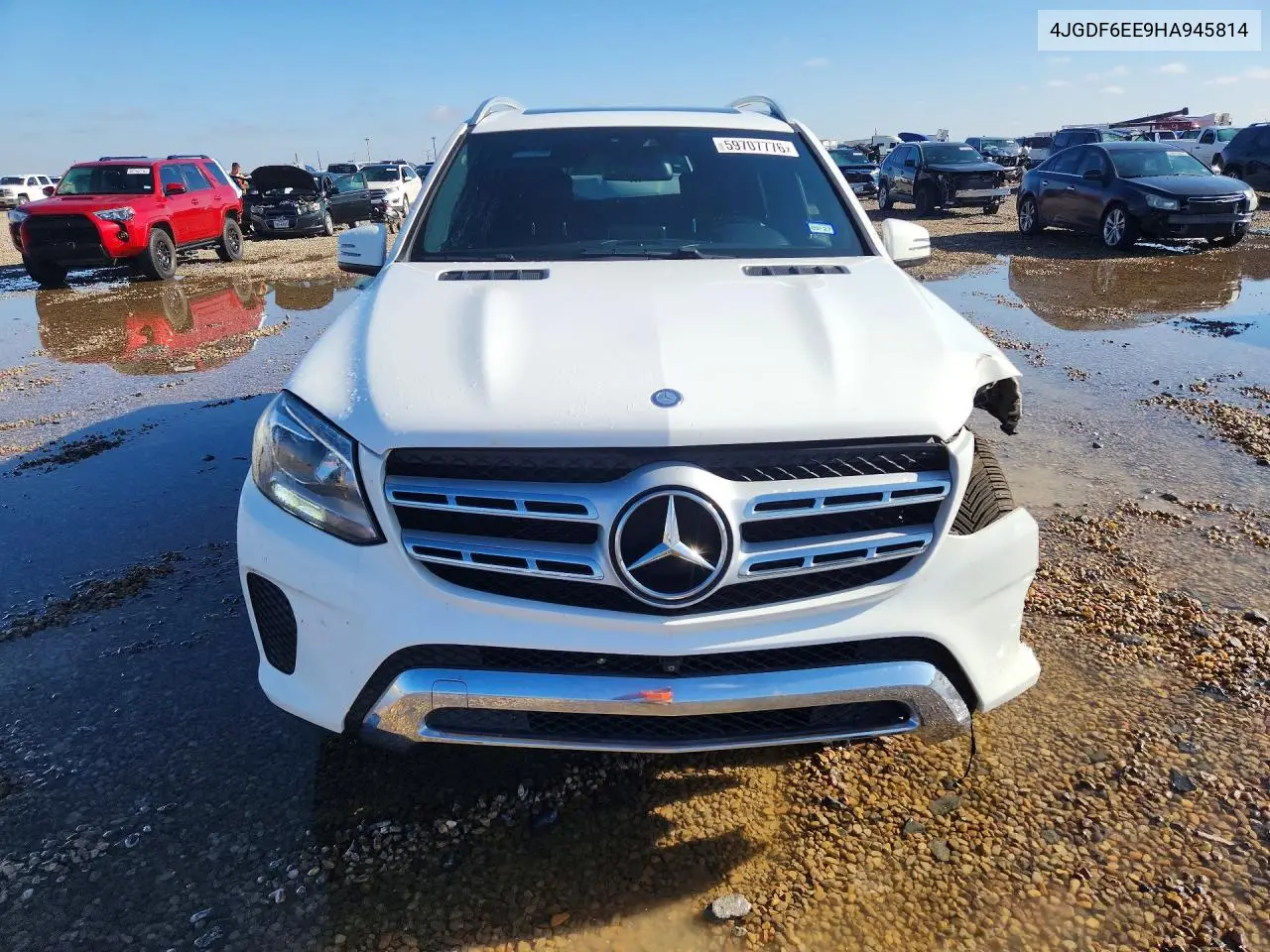 2017 Mercedes-Benz Gls 450 4Matic VIN: 4JGDF6EE9HA945814 Lot: 59707776