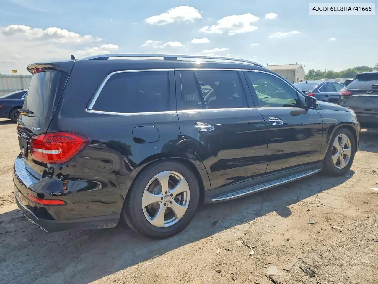 2017 Mercedes-Benz Gls 450 4Matic VIN: 4JGDF6EE8HA741666 Lot: 59853476