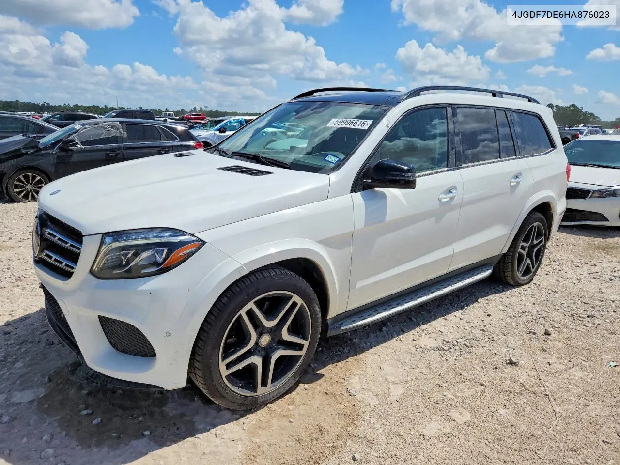 2017 Mercedes-Benz Gls 550 4Matic VIN: 4JGDF7DE6HA876023 Lot: 59996616