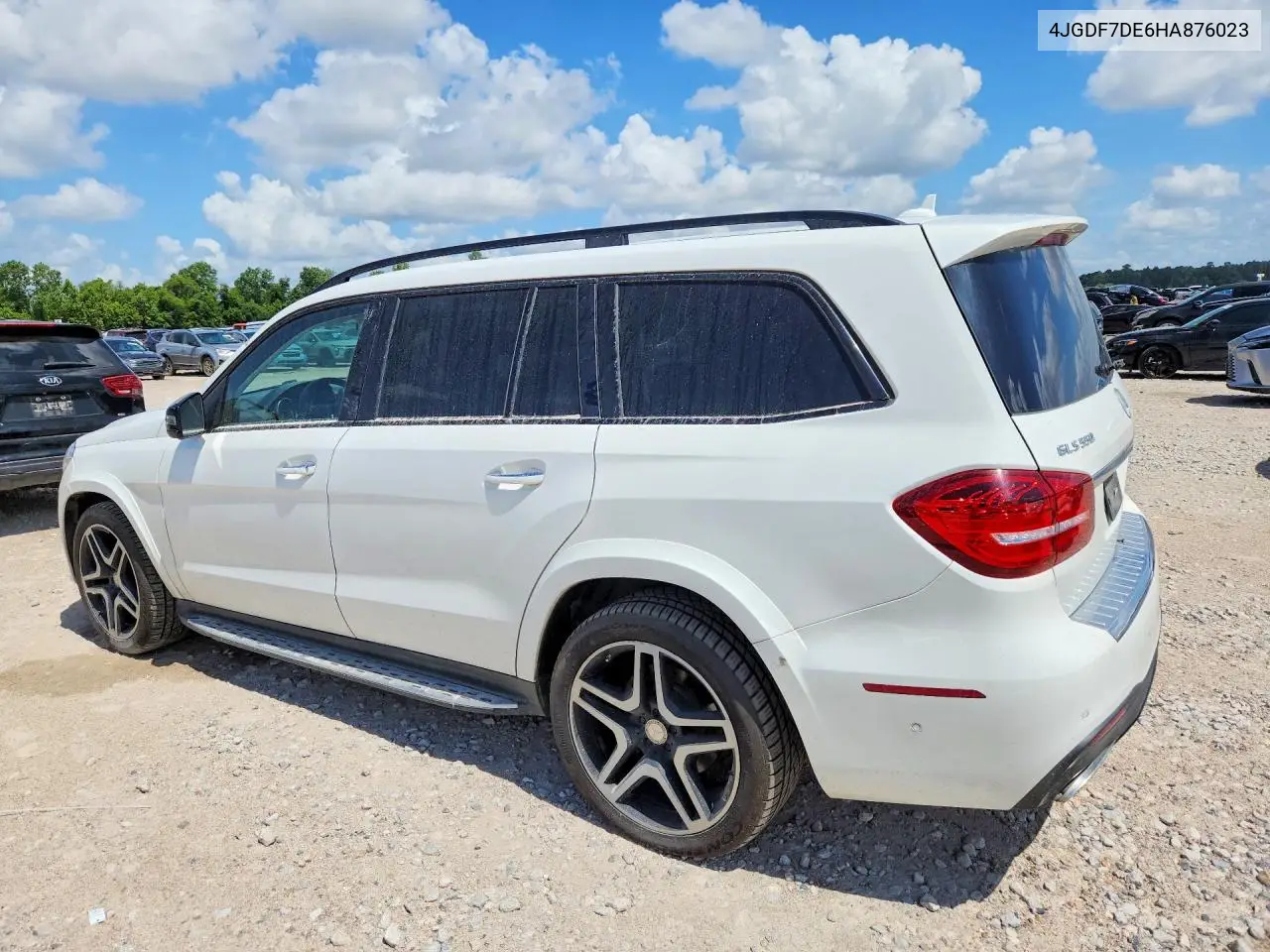 2017 Mercedes-Benz Gls 550 4Matic VIN: 4JGDF7DE6HA876023 Lot: 59996616