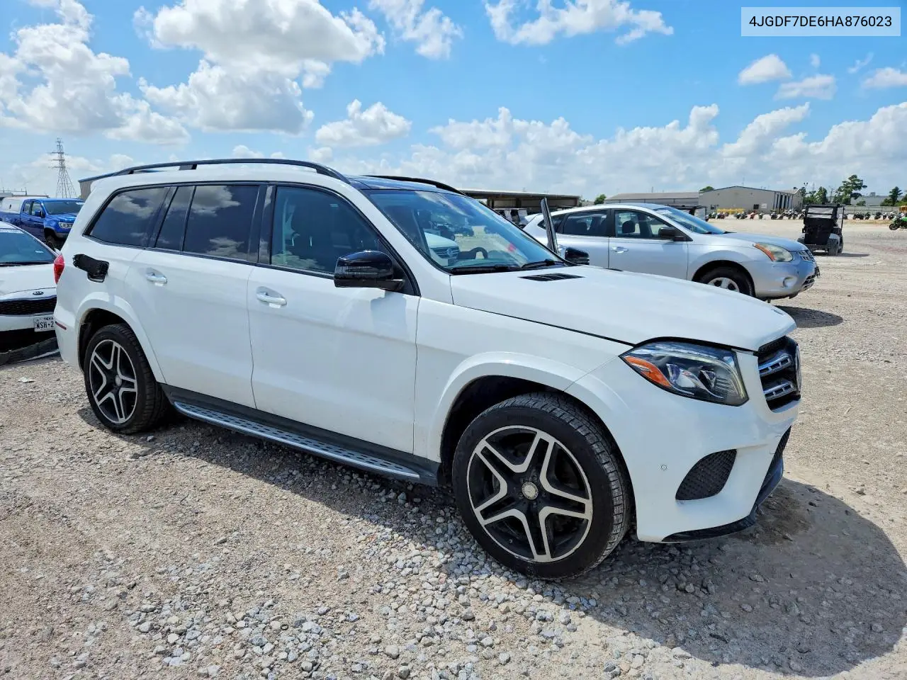 2017 Mercedes-Benz Gls 550 4Matic VIN: 4JGDF7DE6HA876023 Lot: 59996616