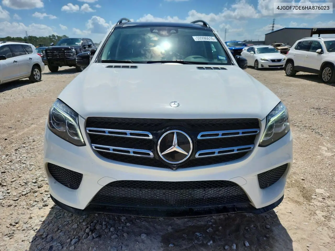2017 Mercedes-Benz Gls 550 4Matic VIN: 4JGDF7DE6HA876023 Lot: 59996616