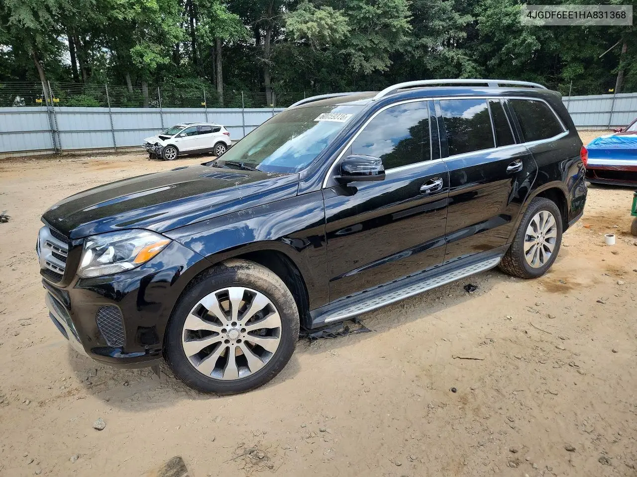 2017 Mercedes-Benz Gls 450 4Matic VIN: 4JGDF6EE1HA831368 Lot: 60059316
