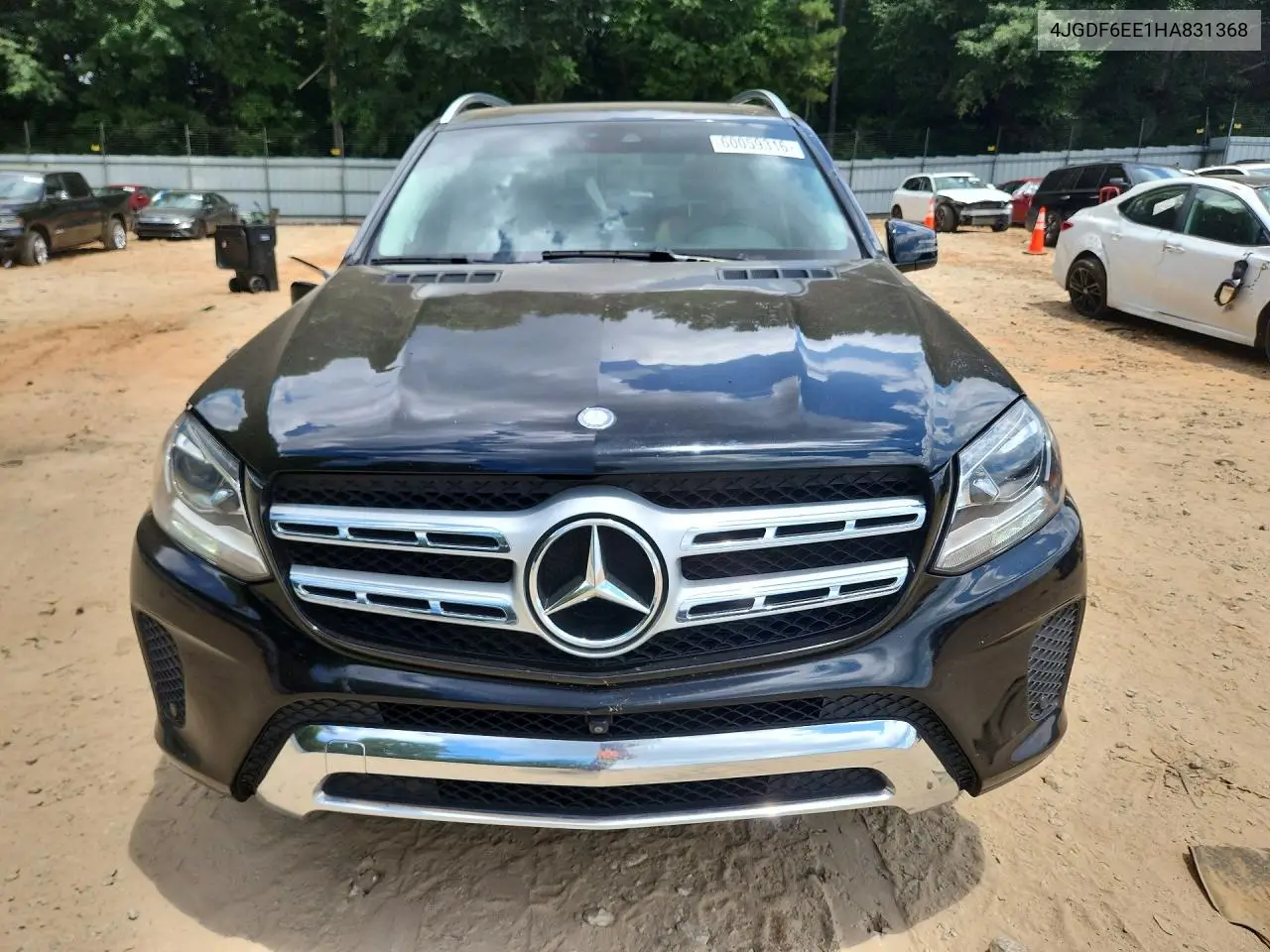 2017 Mercedes-Benz Gls 450 4Matic VIN: 4JGDF6EE1HA831368 Lot: 60059316