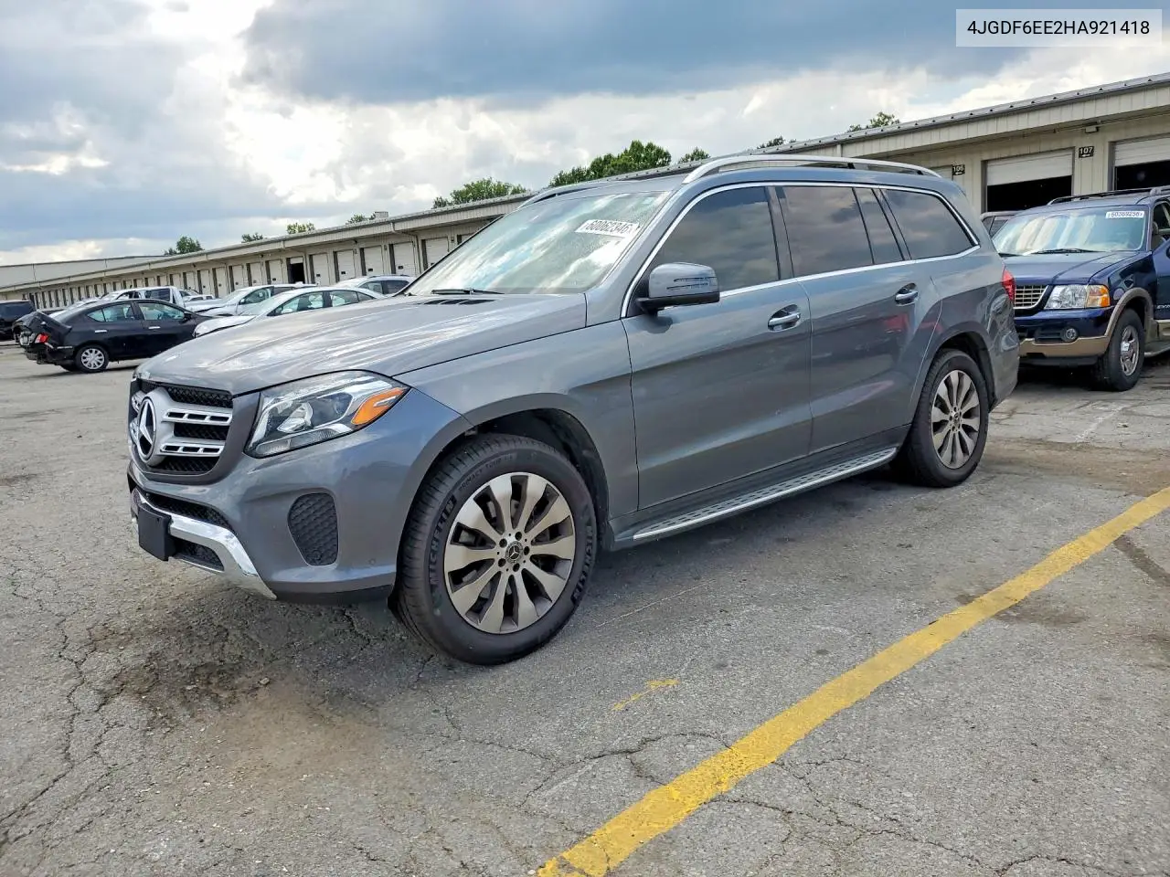 2017 Mercedes-Benz Gls 450 4Matic VIN: 4JGDF6EE2HA921418 Lot: 60062346