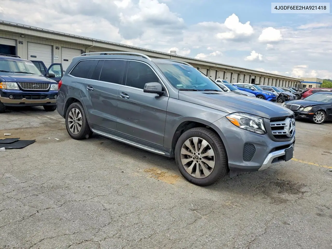 2017 Mercedes-Benz Gls 450 4Matic VIN: 4JGDF6EE2HA921418 Lot: 60062346