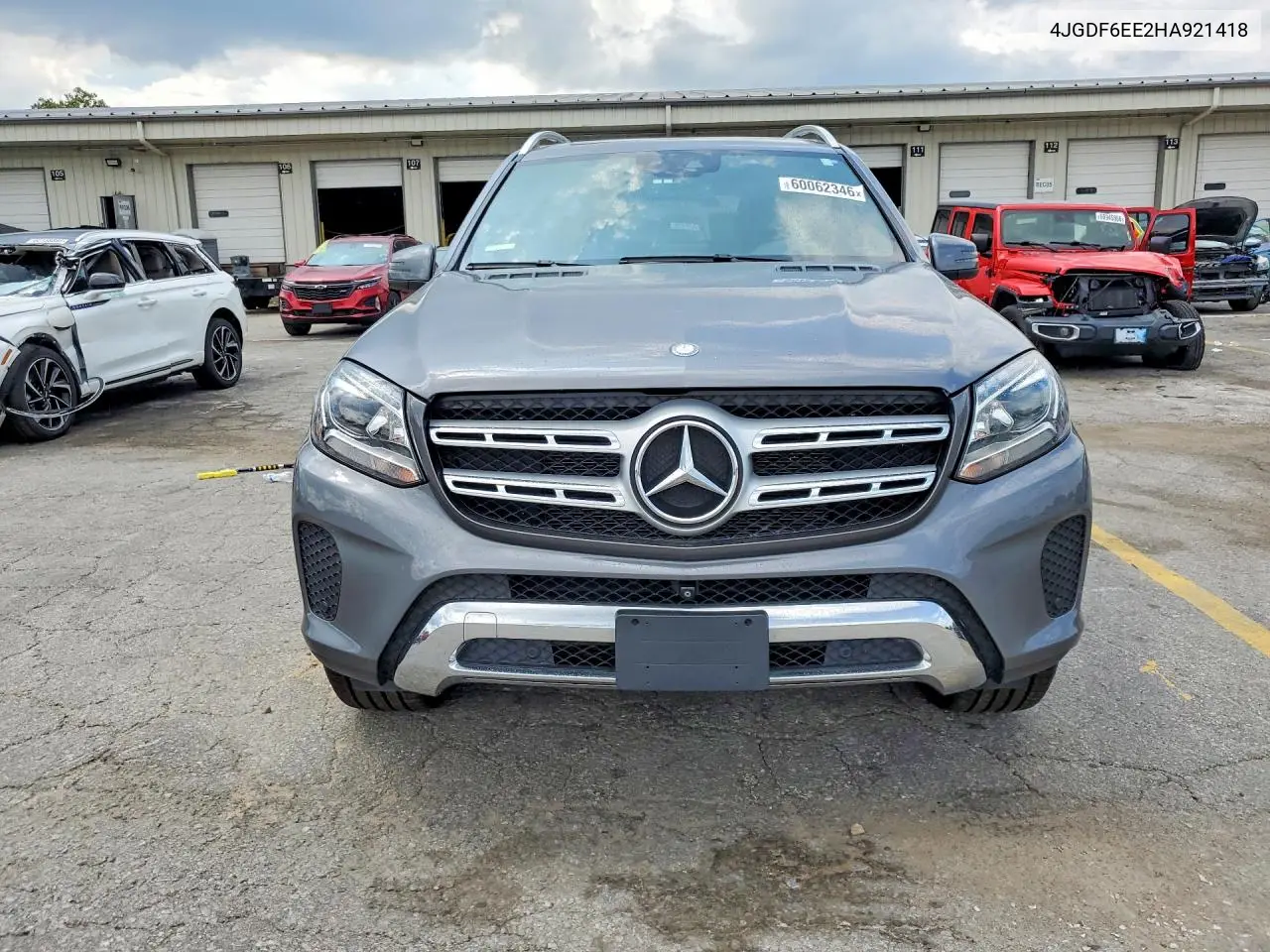 2017 Mercedes-Benz Gls 450 4Matic VIN: 4JGDF6EE2HA921418 Lot: 60062346