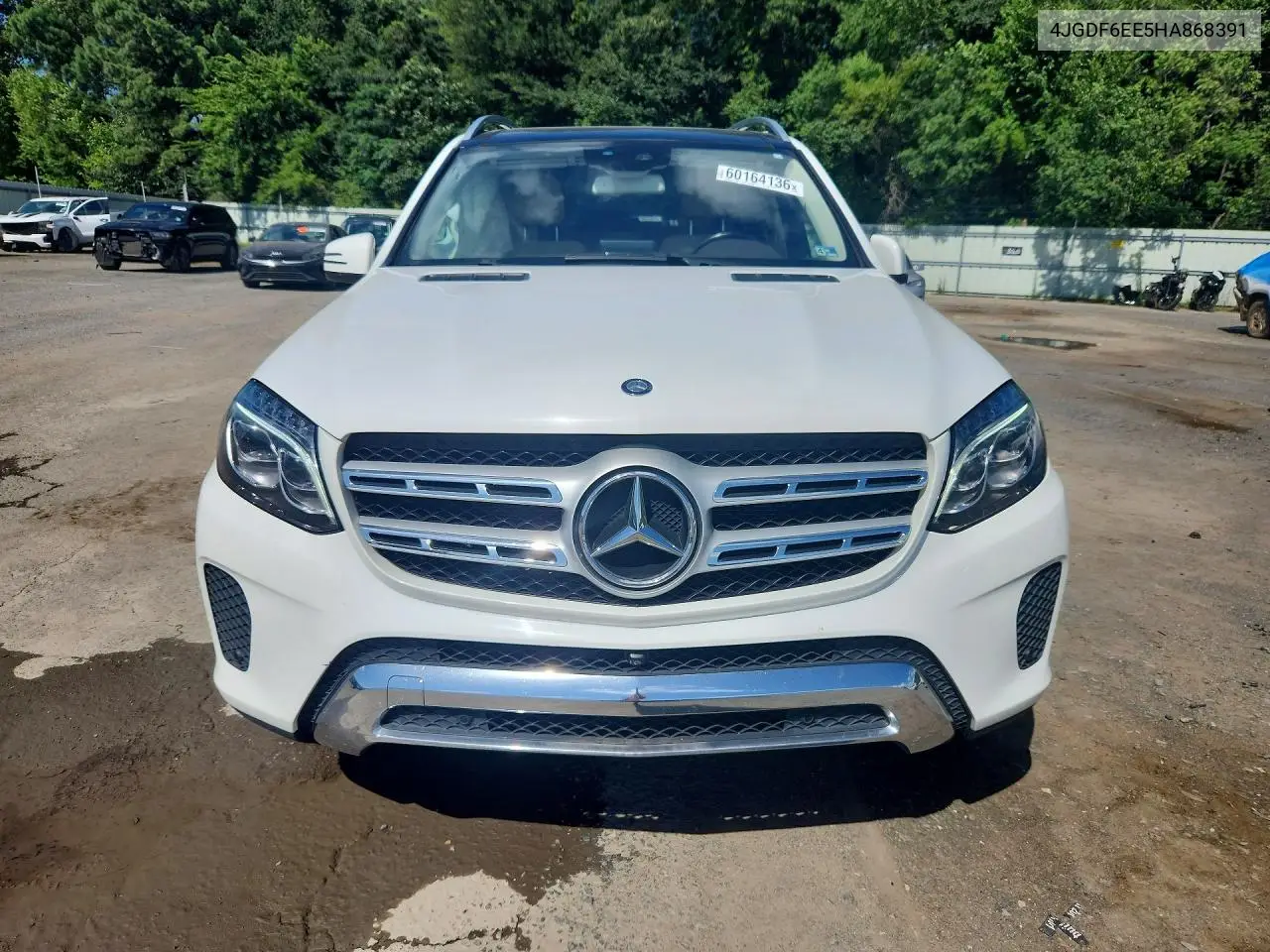 2017 Mercedes-Benz Gls 450 4Matic VIN: 4JGDF6EE5HA868391 Lot: 60164136