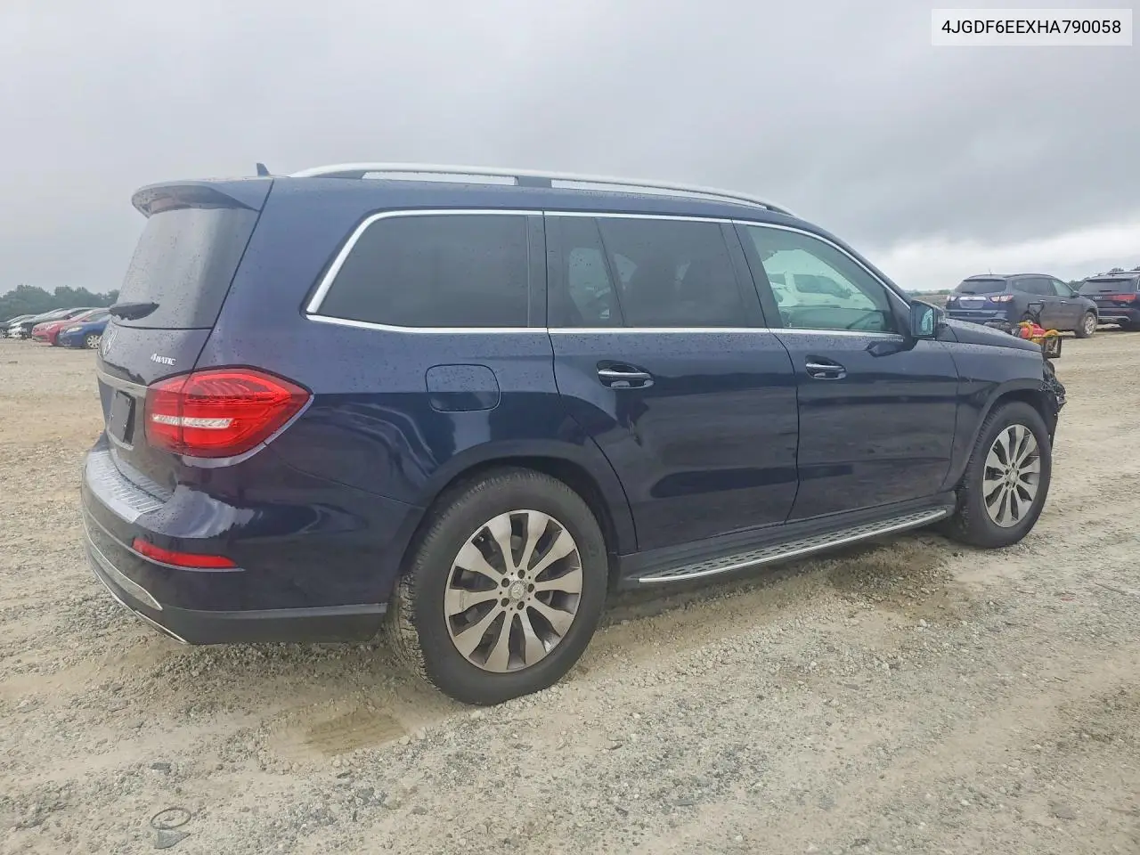 2017 Mercedes-Benz Gls 450 4Matic VIN: 4JGDF6EEXHA790058 Lot: 60558156