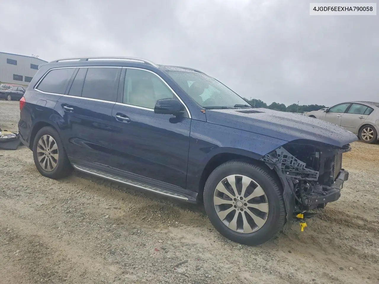 2017 Mercedes-Benz Gls 450 4Matic VIN: 4JGDF6EEXHA790058 Lot: 60558156