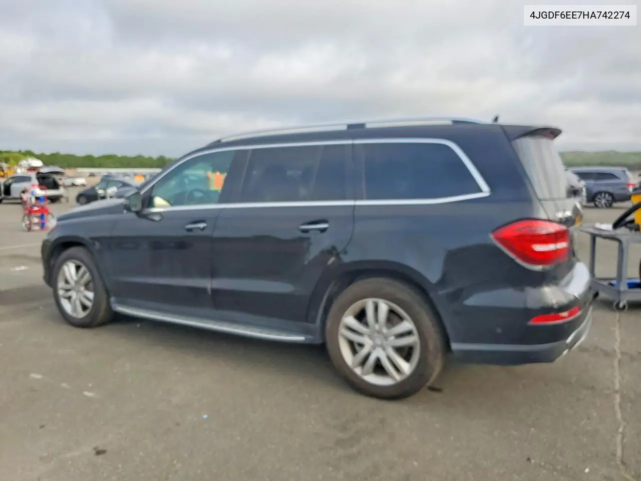 2017 Mercedes-Benz Gls 450 4Matic VIN: 4JGDF6EE7HA742274 Lot: 60872826