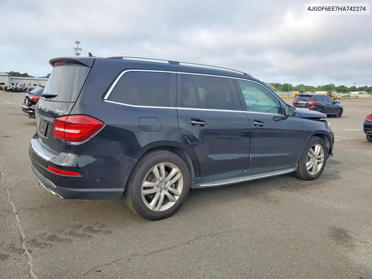 2017 Mercedes-Benz Gls 450 4Matic VIN: 4JGDF6EE7HA742274 Lot: 60872826