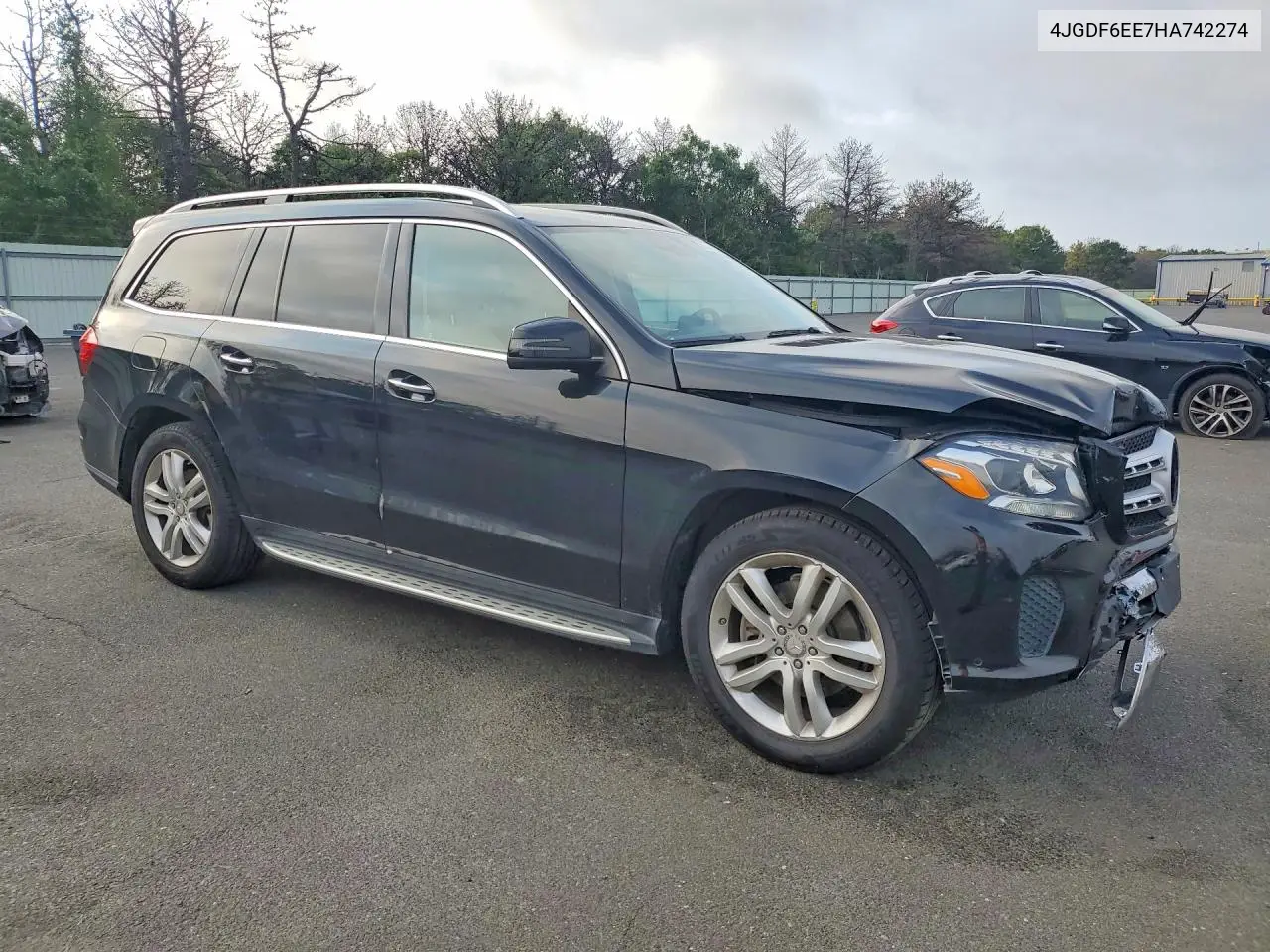 2017 Mercedes-Benz Gls 450 4Matic VIN: 4JGDF6EE7HA742274 Lot: 60872826