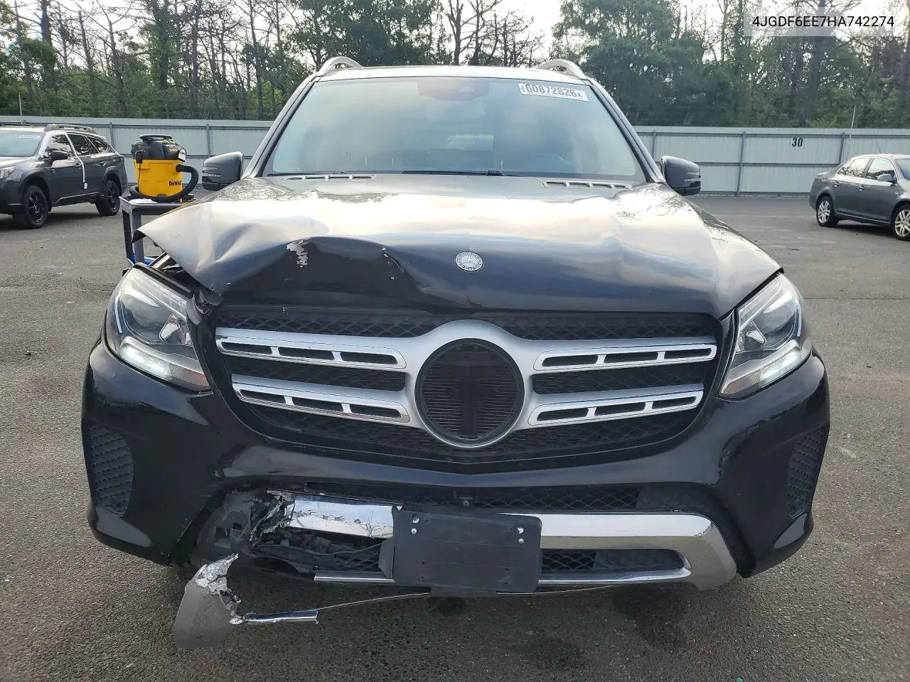 2017 Mercedes-Benz Gls 450 4Matic VIN: 4JGDF6EE7HA742274 Lot: 60872826