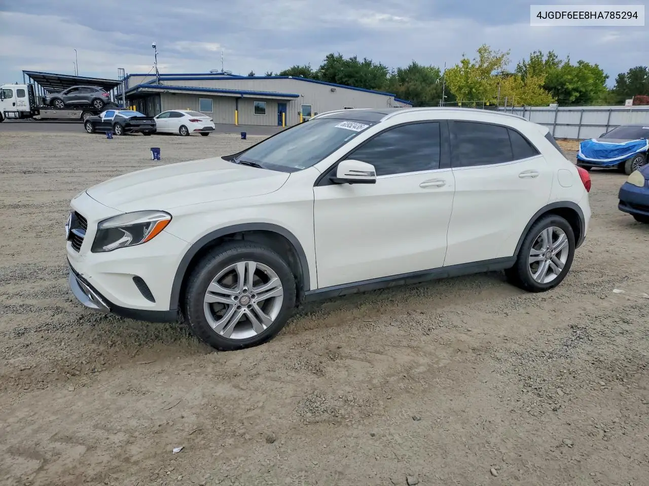 2017 Mercedes-Benz Gls 450 4Matic VIN: 4JGDF6EE8HA785294 Lot: 60952436