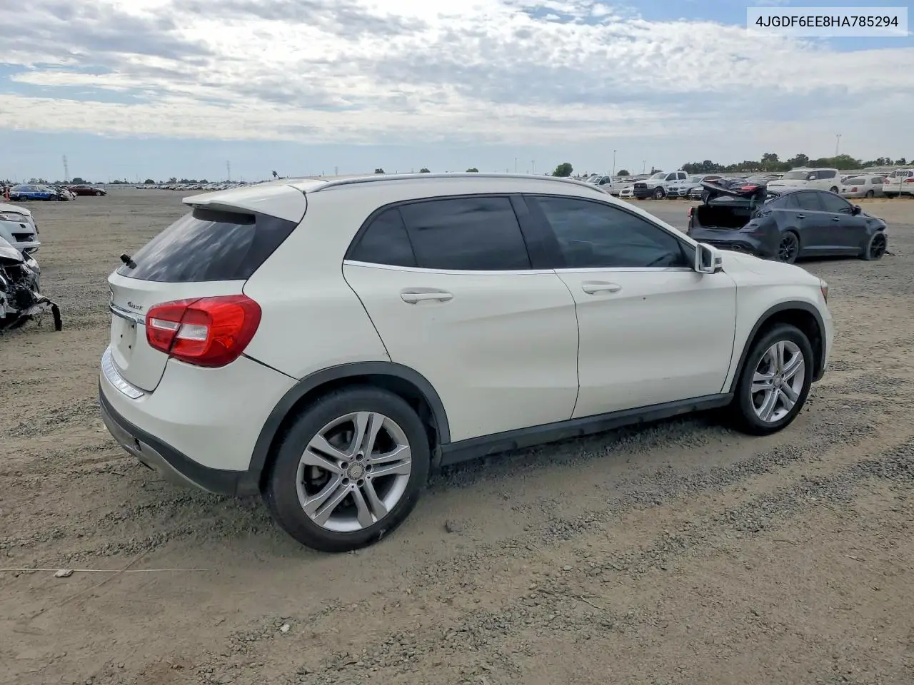 2017 Mercedes-Benz Gls 450 4Matic VIN: 4JGDF6EE8HA785294 Lot: 60952436