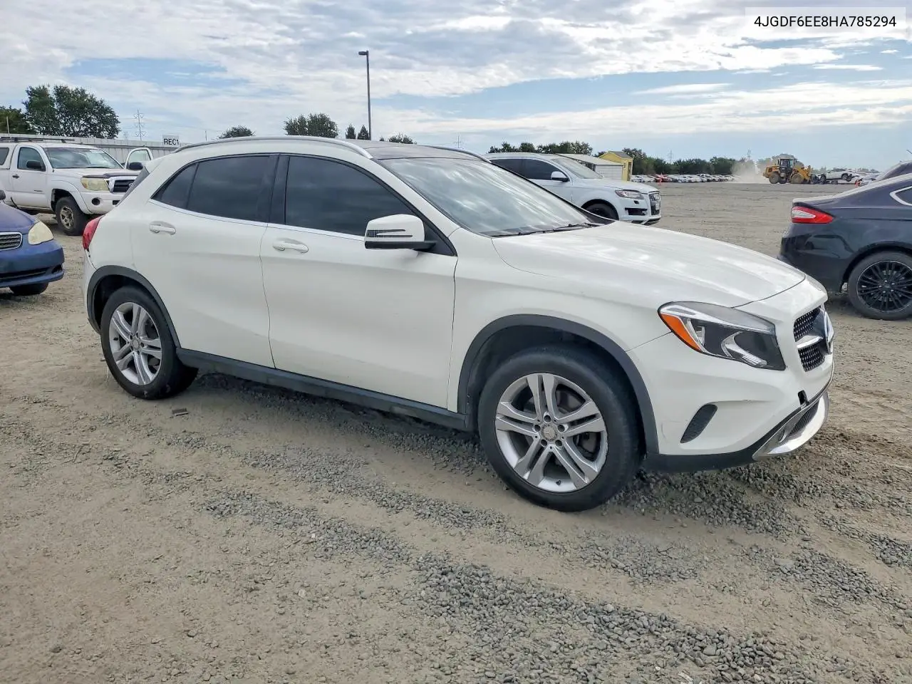 2017 Mercedes-Benz Gls 450 4Matic VIN: 4JGDF6EE8HA785294 Lot: 60952436