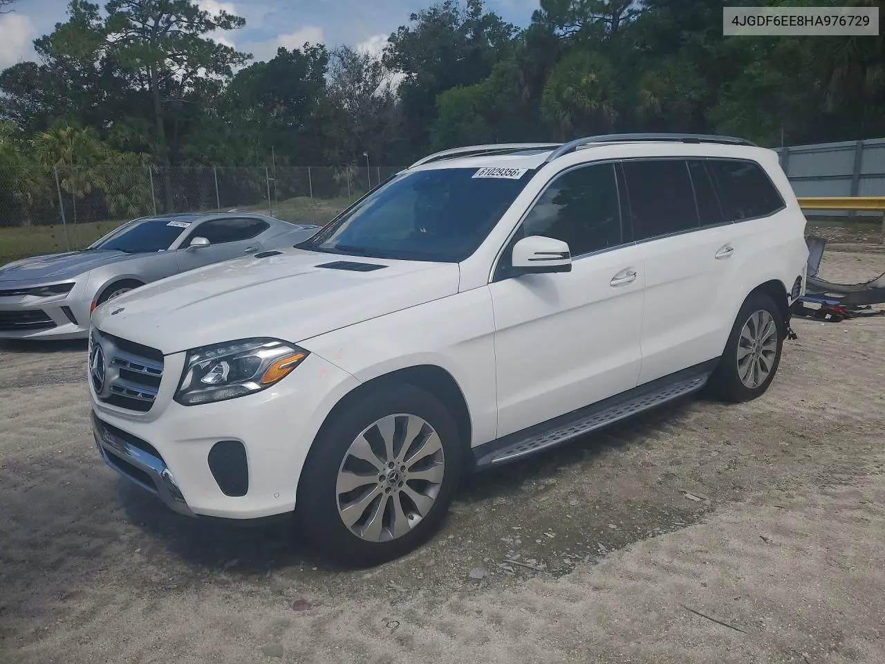 2017 Mercedes-Benz Gls 450 4Matic VIN: 4JGDF6EE8HA976729 Lot: 61029356