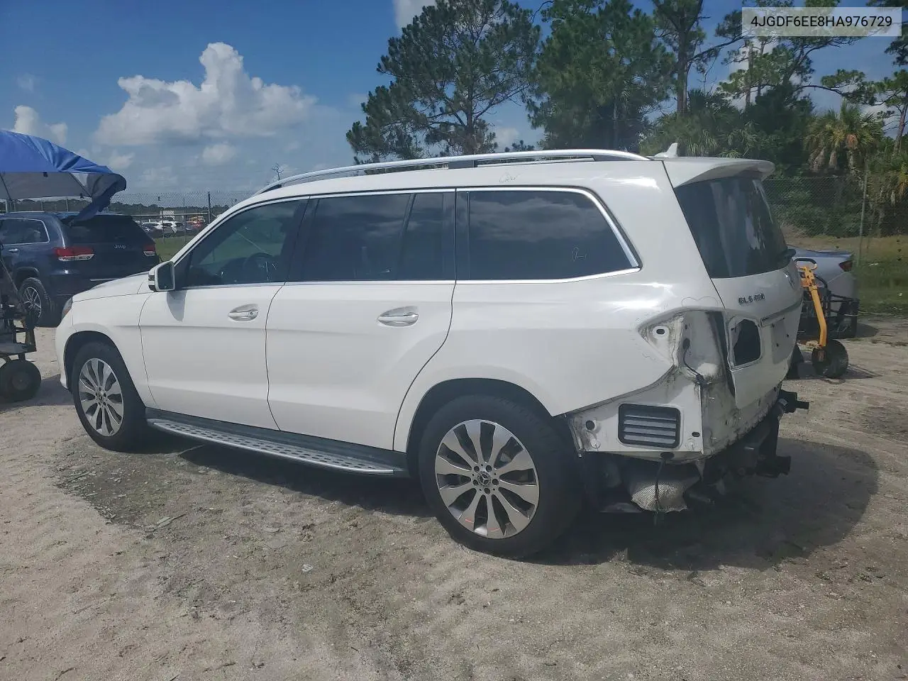 2017 Mercedes-Benz Gls 450 4Matic VIN: 4JGDF6EE8HA976729 Lot: 61029356