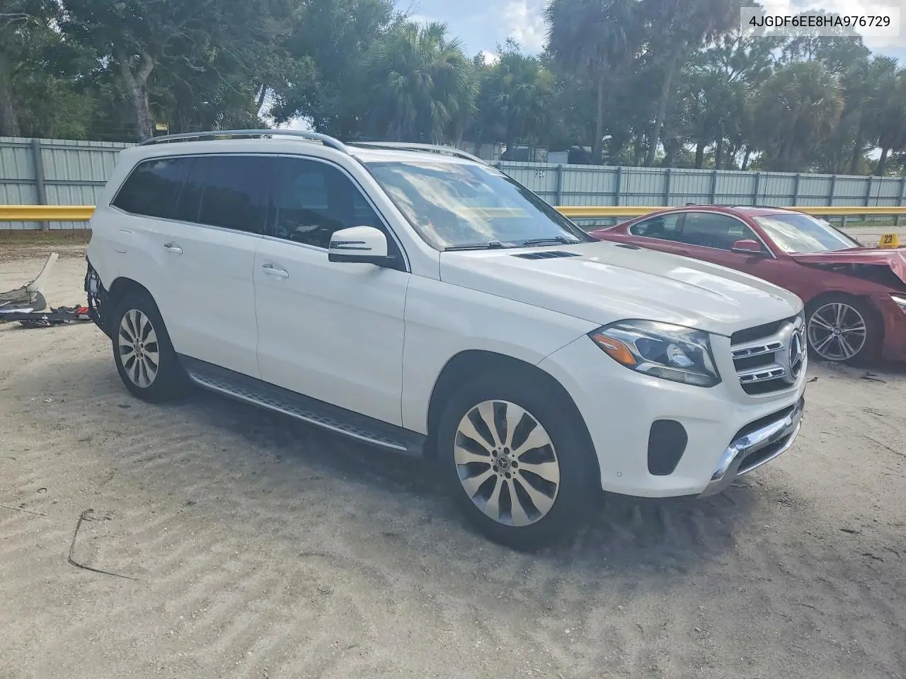 2017 Mercedes-Benz Gls 450 4Matic VIN: 4JGDF6EE8HA976729 Lot: 61029356