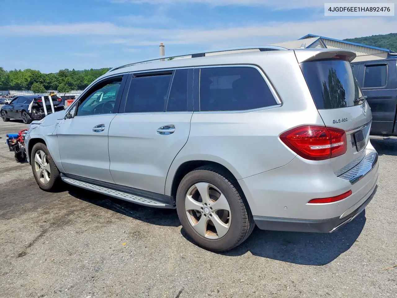 2017 Mercedes-Benz Gls 450 4Matic VIN: 4JGDF6EE1HA892476 Lot: 61185186