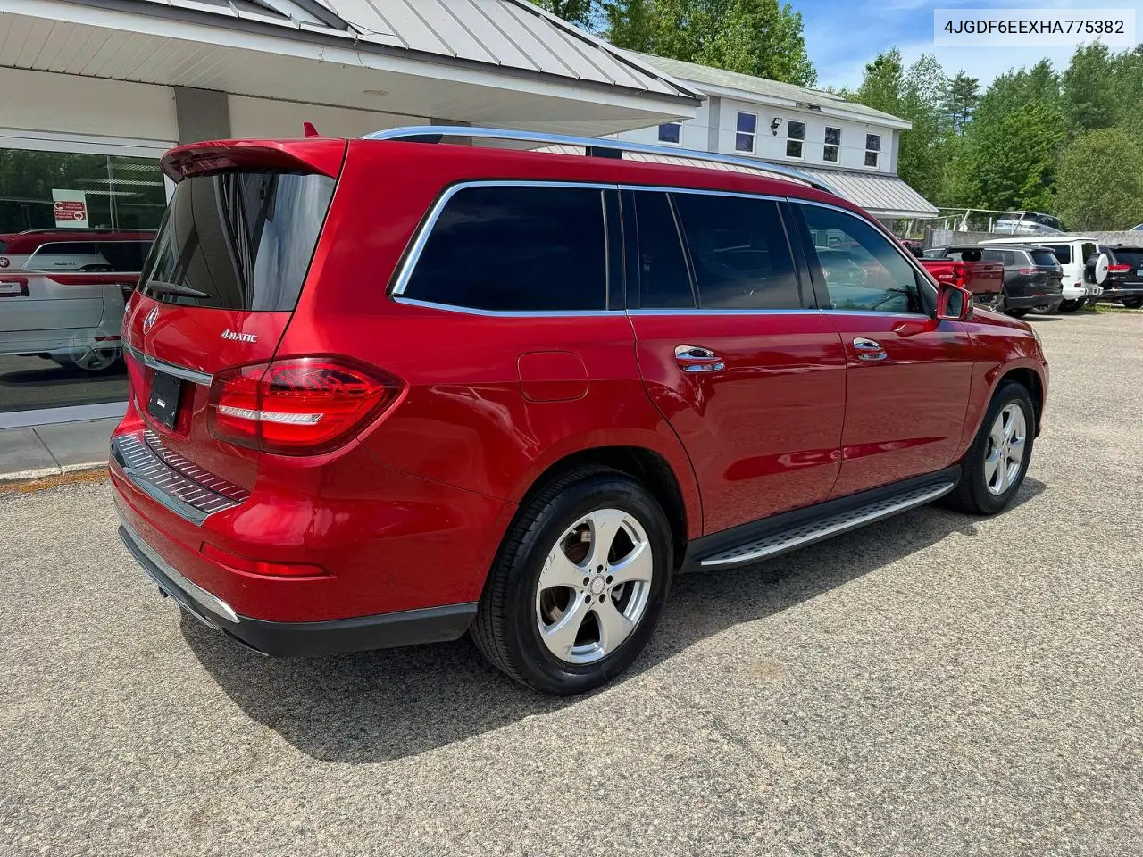 2017 Mercedes-Benz Gls 450 4Matic VIN: 4JGDF6EEXHA775382 Lot: 61393126
