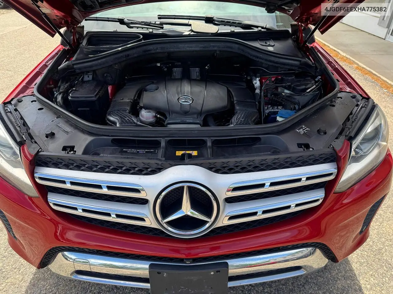 2017 Mercedes-Benz Gls 450 4Matic VIN: 4JGDF6EEXHA775382 Lot: 61393126