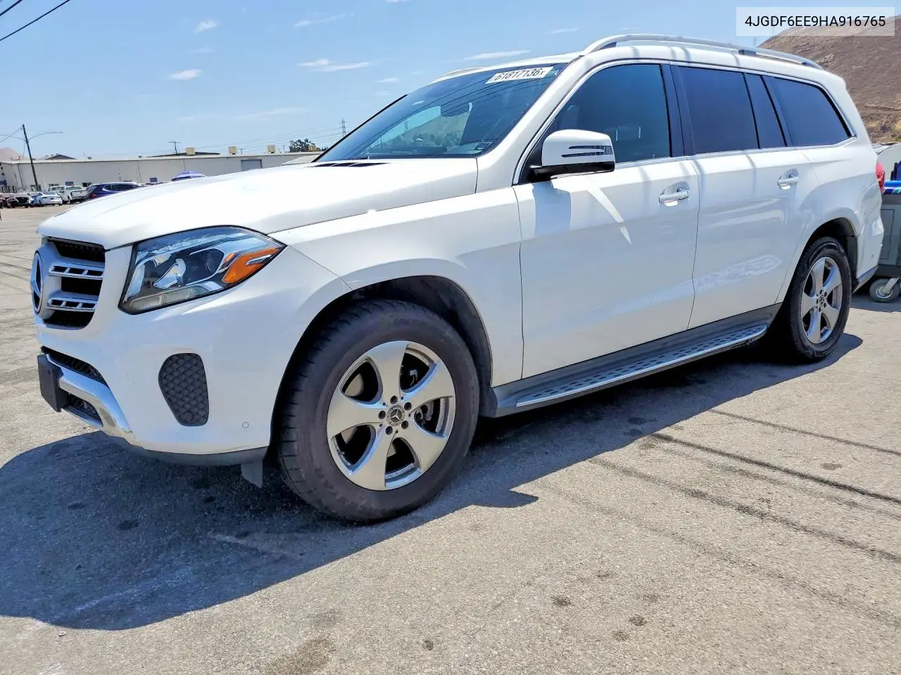 2017 Mercedes-Benz Gls 450 4Matic VIN: 4JGDF6EE9HA916765 Lot: 61817136