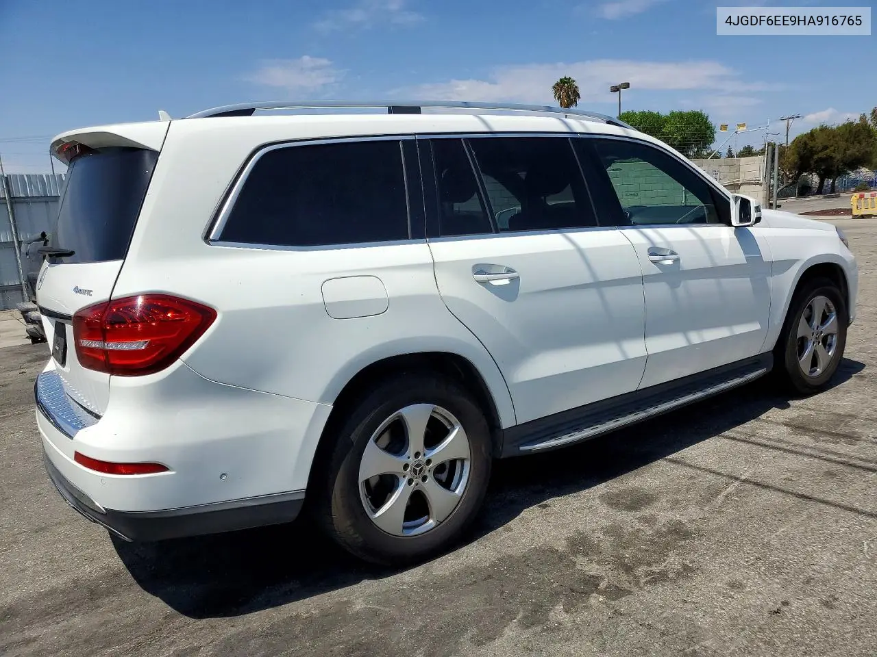 2017 Mercedes-Benz Gls 450 4Matic VIN: 4JGDF6EE9HA916765 Lot: 61817136