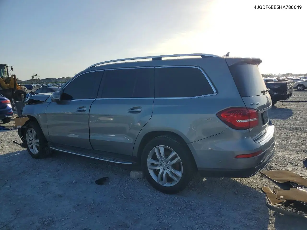 2017 Mercedes-Benz Gls 450 4Matic VIN: 4JGDF6EE5HA780649 Lot: 62075486