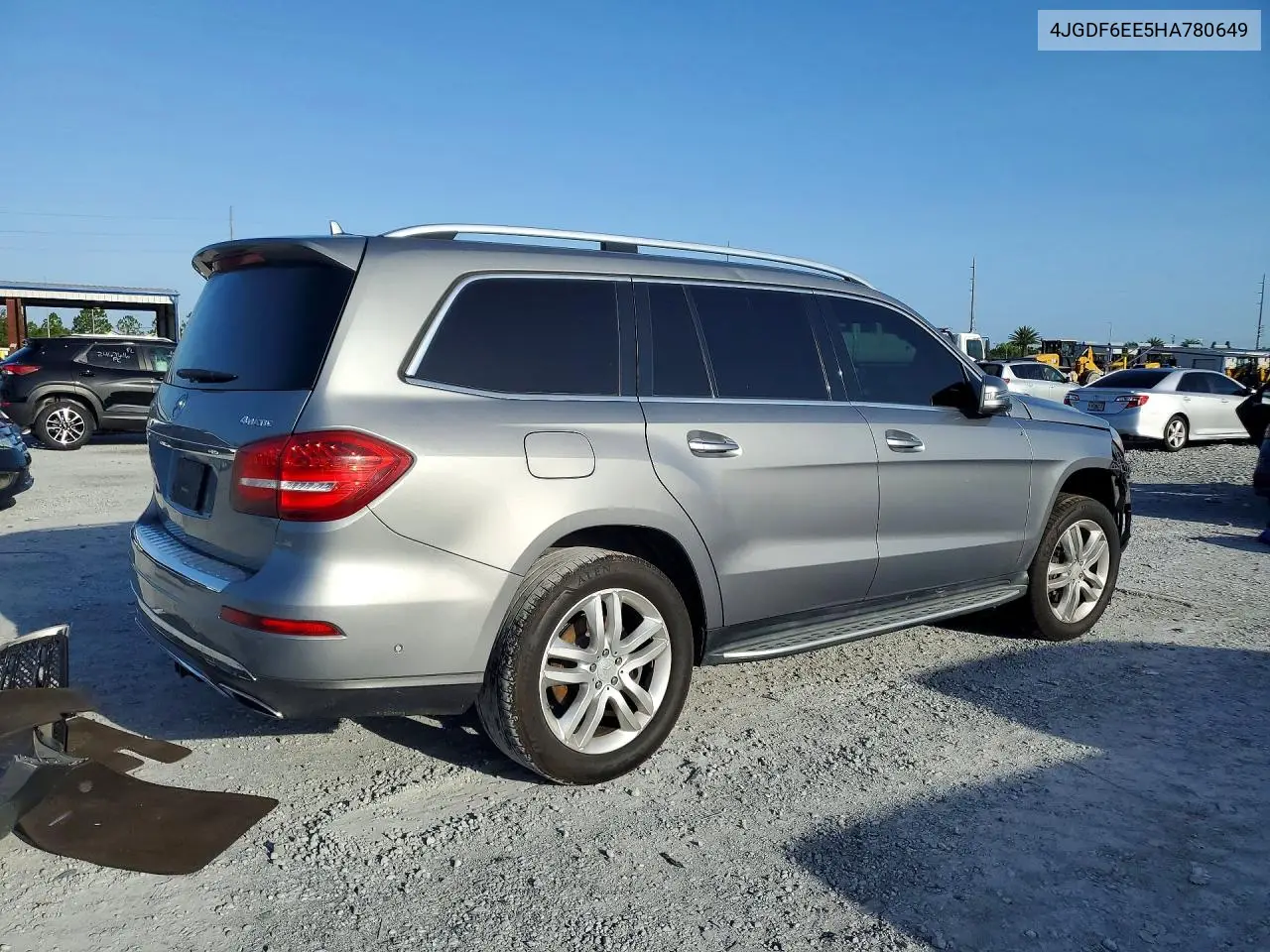 2017 Mercedes-Benz Gls 450 4Matic VIN: 4JGDF6EE5HA780649 Lot: 62075486