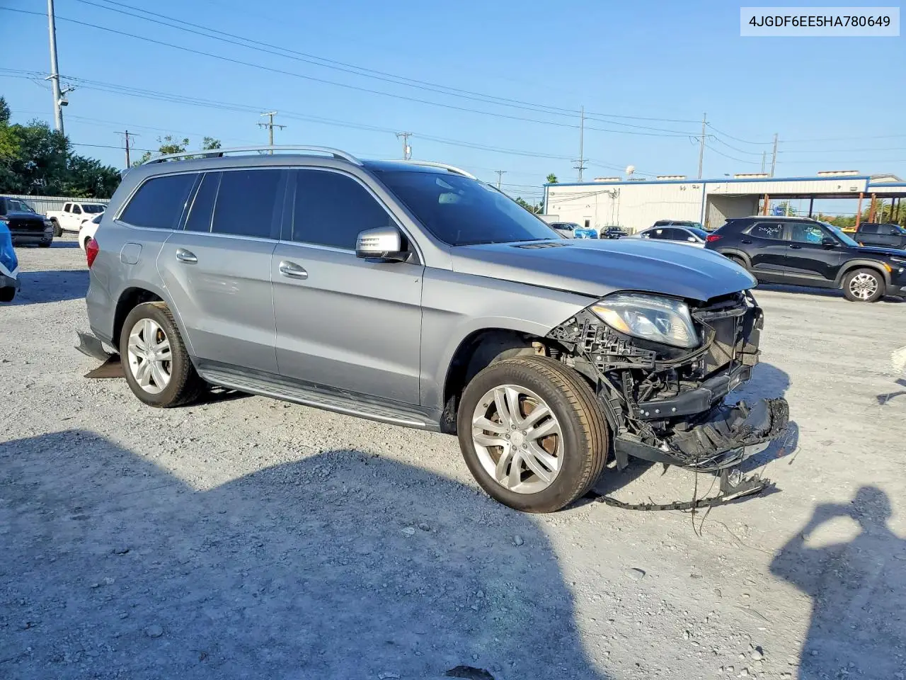 2017 Mercedes-Benz Gls 450 4Matic VIN: 4JGDF6EE5HA780649 Lot: 62075486