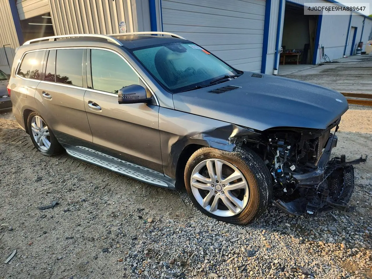 2017 Mercedes-Benz Gls 450 4Matic VIN: 4JGDF6EE9HA889647 Lot: 62098836