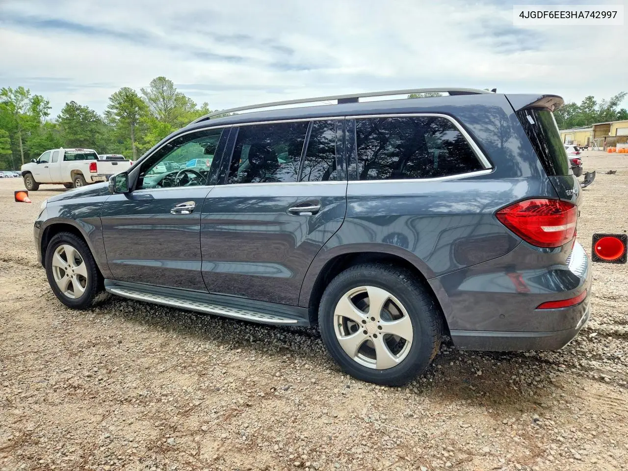 2017 Mercedes-Benz Gls 450 4Matic VIN: 4JGDF6EE3HA742997 Lot: 62159946