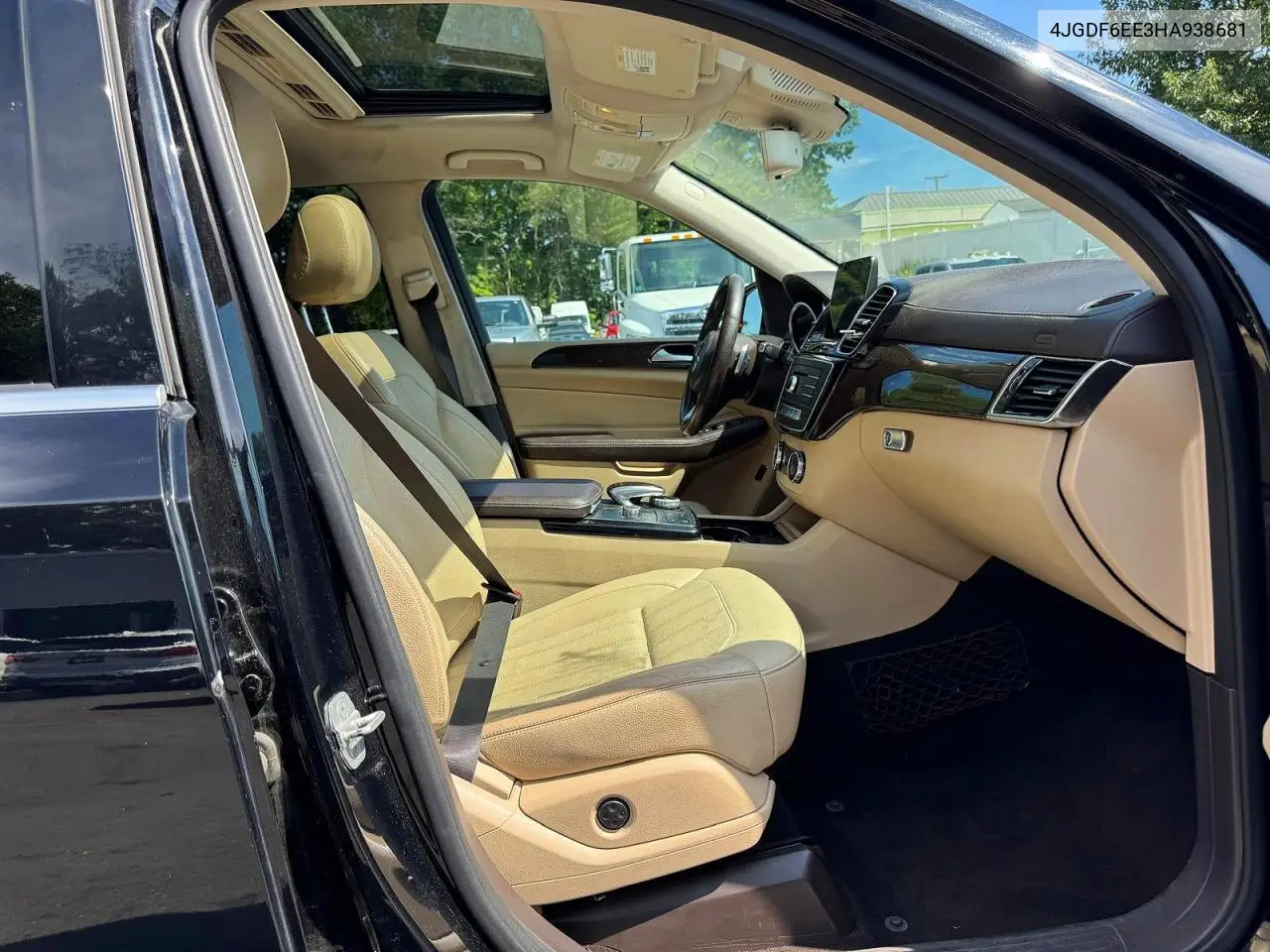 2017 Mercedes-Benz Gls 450 4Matic VIN: 4JGDF6EE3HA938681 Lot: 62200396