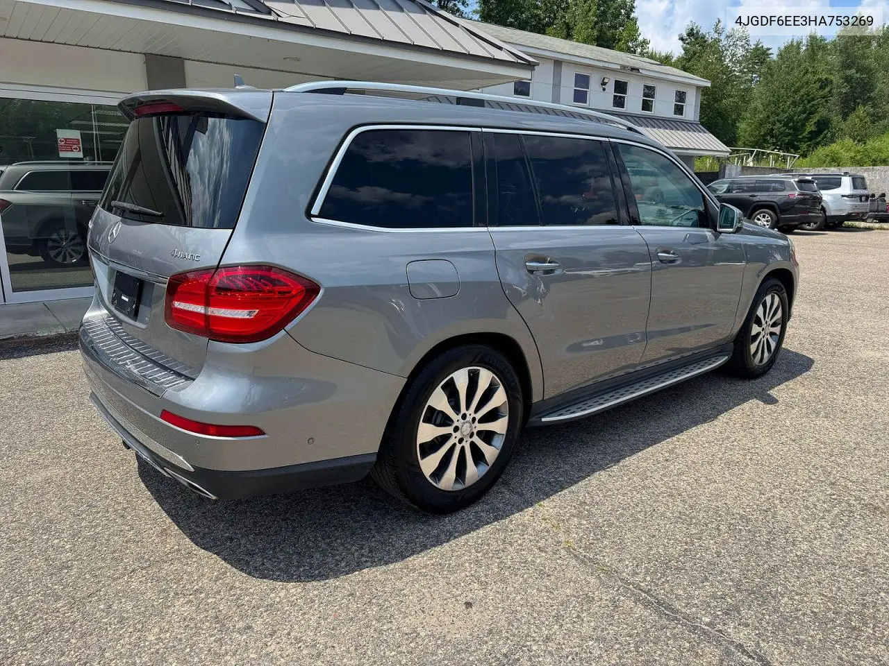 2017 Mercedes-Benz Gls 450 4Matic VIN: 4JGDF6EE3HA753269 Lot: 62212576