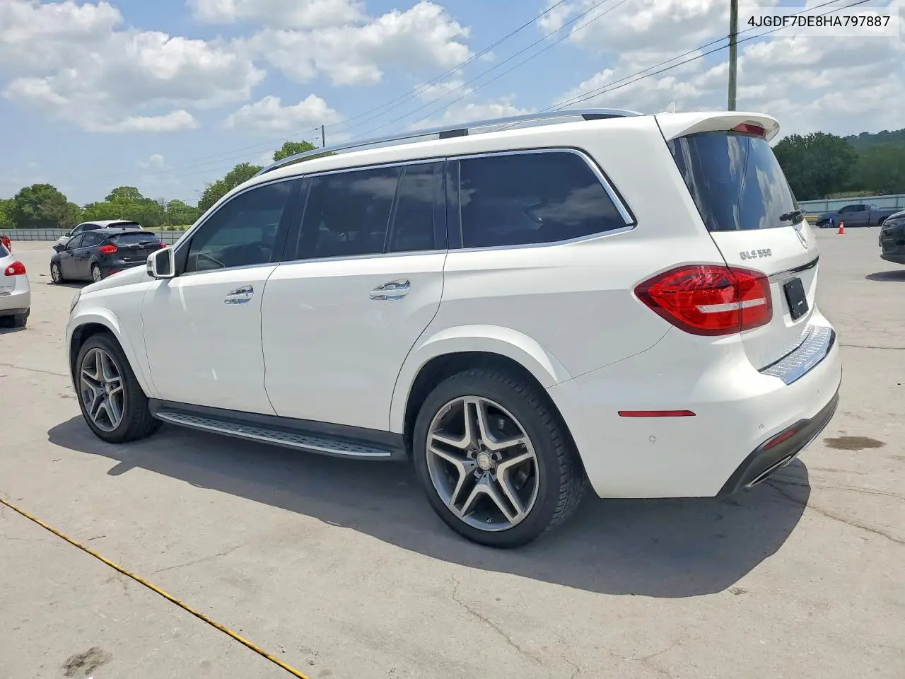 2017 Mercedes-Benz Gls 550 4Matic VIN: 4JGDF7DE8HA797887 Lot: 76292665